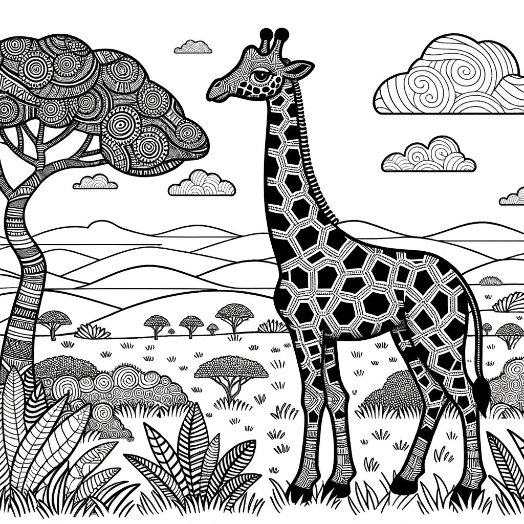 Amazing Animals Coloring Book Digital Download - Etsy