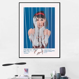 Prague Perfect Blue Movie Poster 24X36 Inches Nil