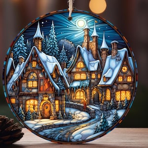Ceramic Christmas Ornament Christmas Decor Holiday Gift Holiday Home Decor Gift Christmas Gift Christmas Tree Accessory Home Decor Gift