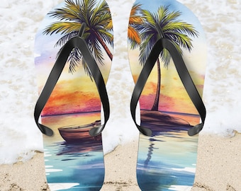 Family Vacation Flip Flops Beach Wear Gifts Girlfriend Gift Women Shoes Beachwear Gift For Boyfriend Mems Shoes Gift For Son Pool Flip Flops