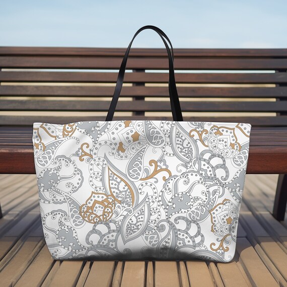 Paisley Weekender Tote Bag Elegant Beach Bag Large Tote Bag Weekender Bag for Women Paisley Shoulder Bag Gift Oversized Tote Bag Beach Gift Etsy Ireland