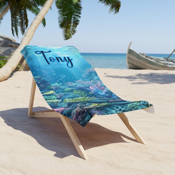 Life Is Better With Beach - Personalized Beach Towel, Gift For Beach Lover