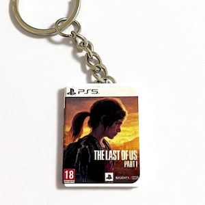 The Last of Us Part 1 Ps5 Game Box Miniatur Gamer Taschenanhänger - Geeky Schlüsselanhänger - Gamer Geschenk - Gaming Zubehör