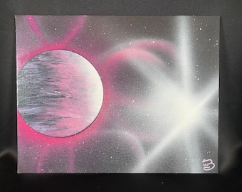Space Spray Paint Art