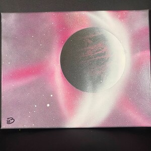 Space Spray Paint Art