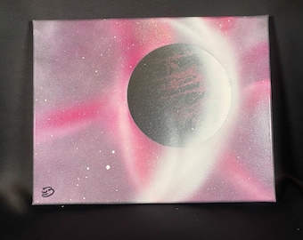 Space Spray Paint Art