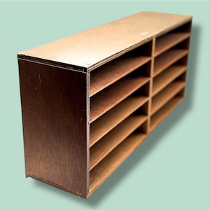 Vintage Music CD Cassette Shelf Holder, Video Game Display Holder, Lightweight CD Storage Display for Office
