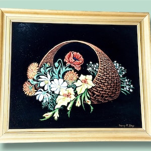 70's velvet painting - Etsy 日本