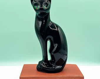 ヴィンテージアート陶器の水玉模様の猫 - Etsy 日本