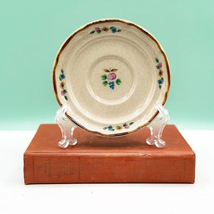 Vintage Heartland Cottage Core International Stoneware Saucer Plate, Japan Cottage Core, Farmhouse, Replacement Dishes