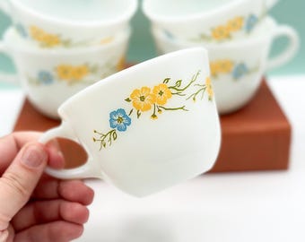 Vintage Pyrex Flirtbecher Tassen | Vintage Pyrex | Pyrex Design | Wird in 5er Sets verkauft