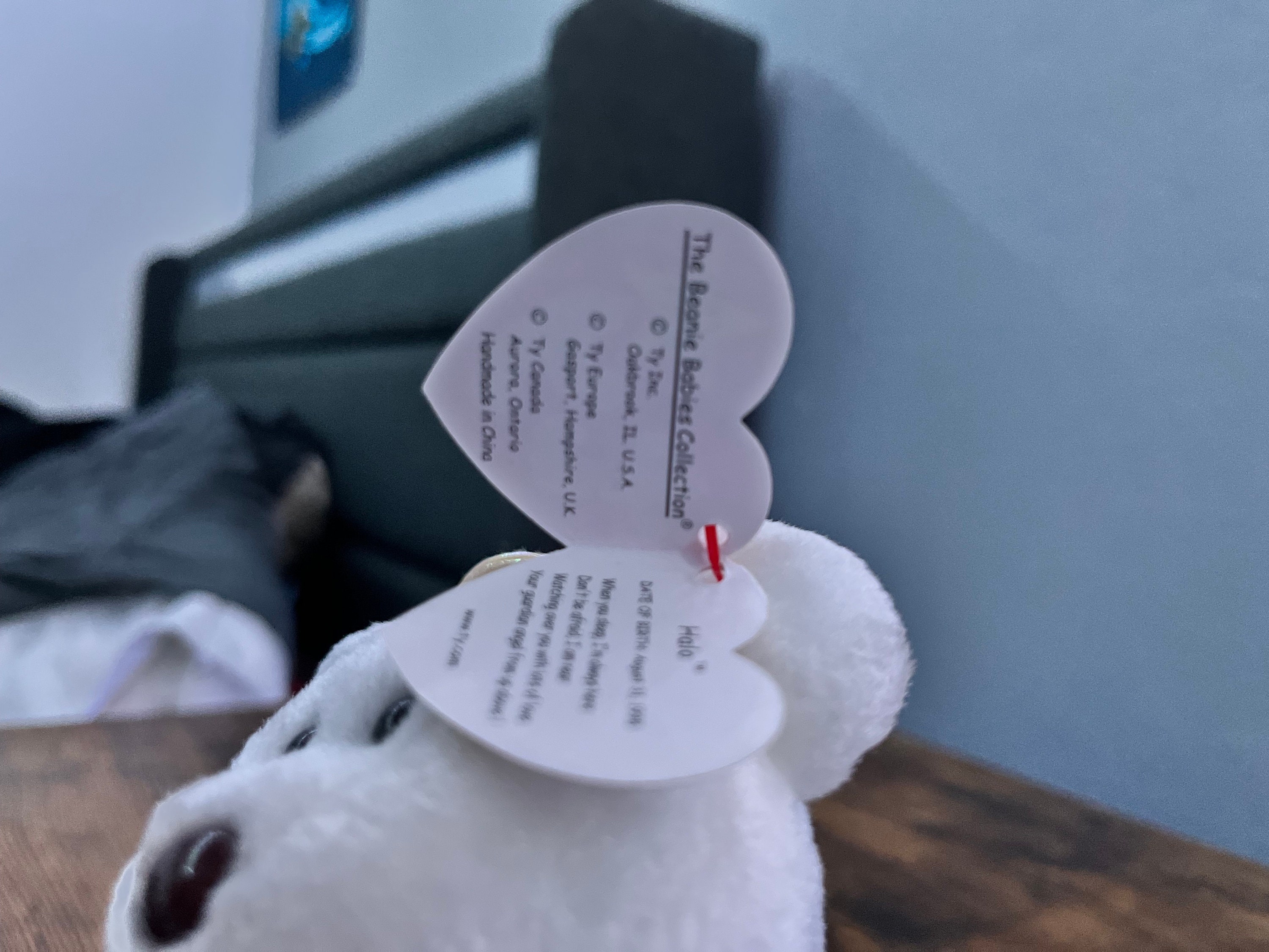 Halo Beanie Baby 1998 - Etsy