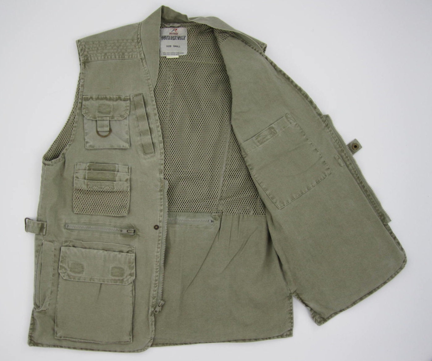 SculptForm Vest Top - Safari Green