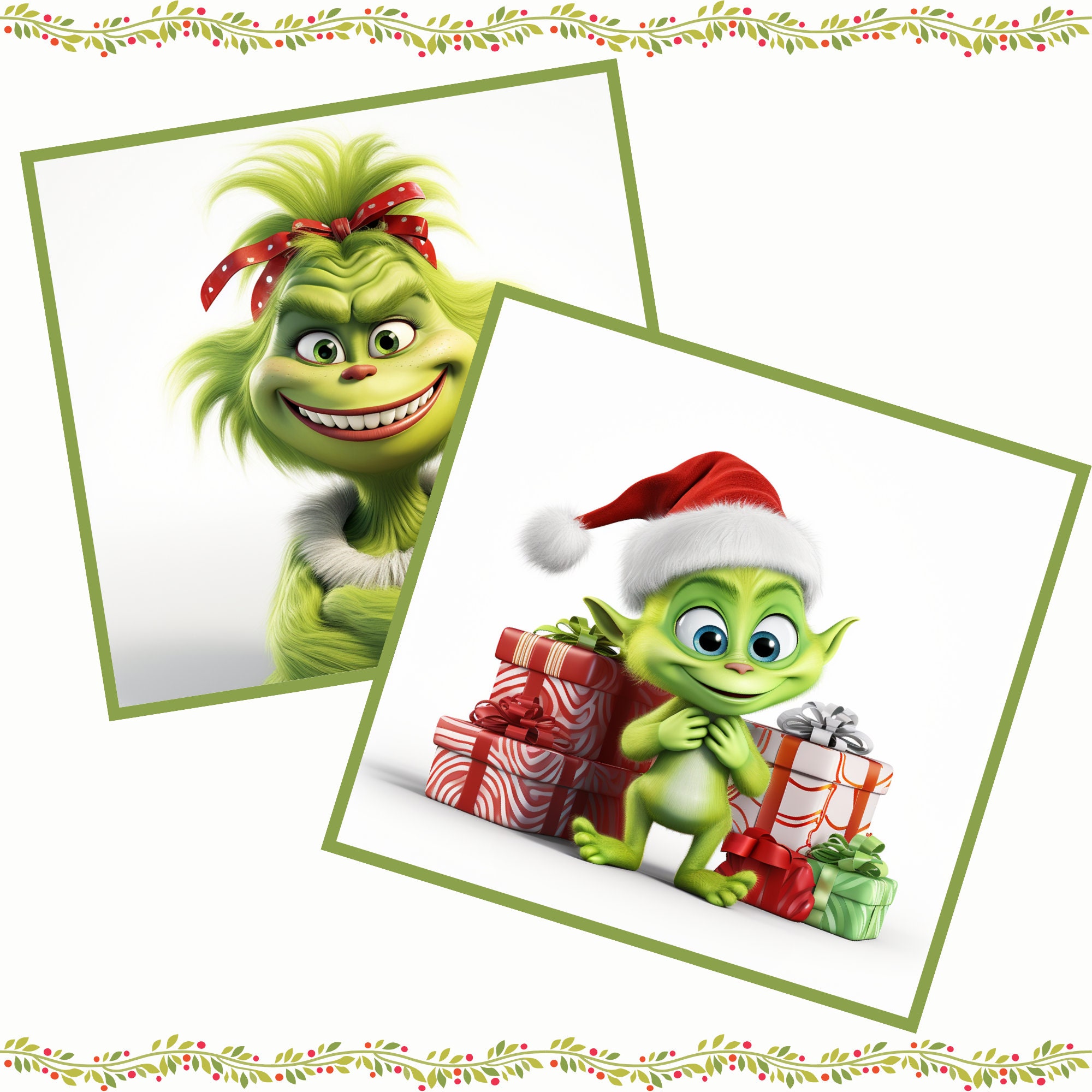 Christmas Grinch, Christmas Clipart, Festive Season Clipart, Xmas ...