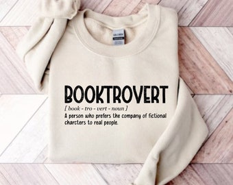 Booktrovert Sweatshirt | Reading Sweater | Unisex Heavy Blend™ Crewneck Sweatshirt