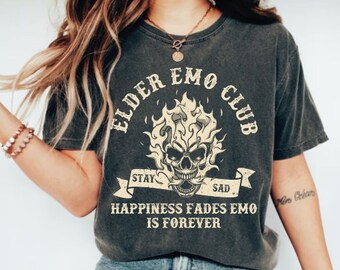 Elder Emo Club Shirt | Comfort Colors Unisex Garment-Dyed T-shirt