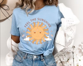 Feel The Sunshine Shirt | Unisex Heavy Cotton Tee