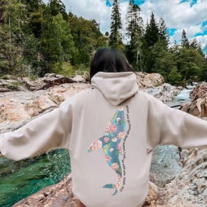 Vintage Whale Shark Floral Hoodie | Beachy Jesus Hoodie | Christian Crewneck Beachy Ocean Summer Top | Whale Shark Hoodie | Coconut Girl