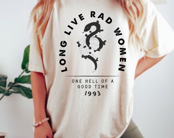 Rad Women Comfort Colors T-shirt | Feminist Graphic Tee