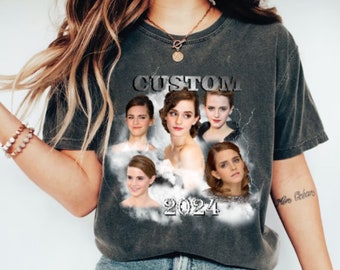 Custom Bootleg Photo Rap Tee | Unisex Heavy Cotton