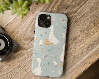 Silly Goose Tough Phone Case | Quirky Quote Meme Cover