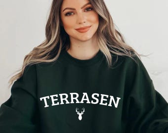Terrasen Sweatshirt | Throne of Glass, ACOTAR Fantasy Merch