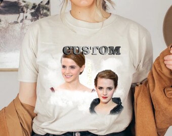 Custom Bootleg Photo Rap Tee | Unisex Heavy Cotton