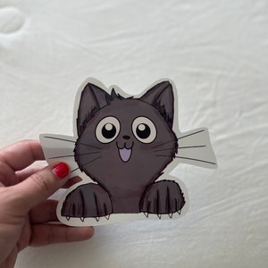 Black Cat Sticker