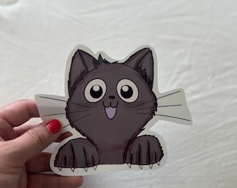 黒猫ステッカー