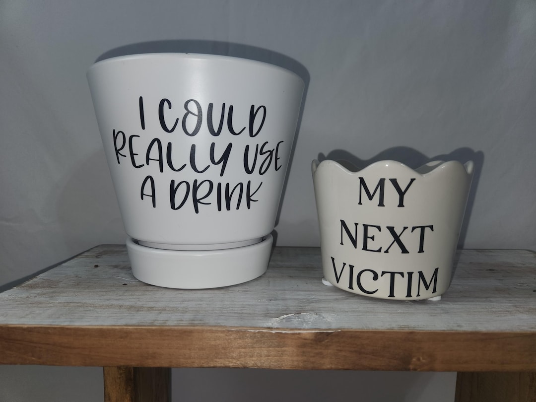 Funny Farmhouse Flower Pots - Etsy