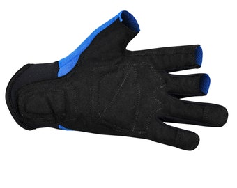 Octavia Safety Glove Fingerless - Buffalo Leather - Knuckle Protection -