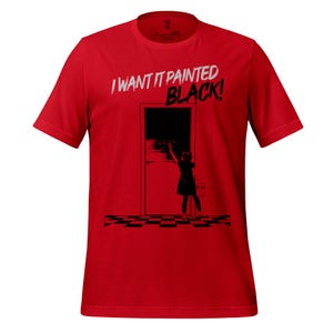 THE ROLLING STONES T-shirt - Paint It Black, Music Unisex T-shirt