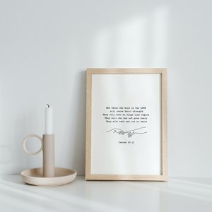 Gift Idea Idea Bible Verses Modern Bible Wall Art Christian Wall Art Bible Quote Print Instant Download Art Poster Christian Gift Idea