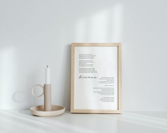 Gift Idea Oceans Lyrics Modern Worship Wall Art Gospel Christian Song Wall Art Print Instant Download Art Poster Christian Gift Oceans Song