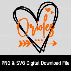 Orioles png svg, Baseball png svg, sport png svg, Design a sublimazione, SVG e PNG