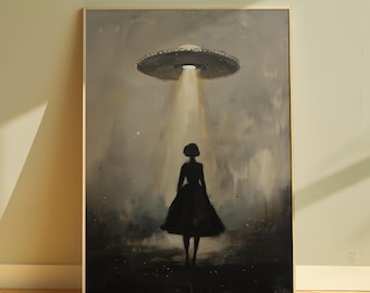 UFO を描いたルネサンス絵画 – 古典芸術と SF の融合 - Etsy 日本