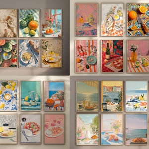 500+ Kitchen Wall Prints Set Of Kitchen Posters For Wall Decor Dining Room Art Print Food Wall Art Bar Cart Posters Original Printable Art image 8