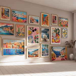 20000 Gallery Wall Set Eclectic Maximalist Gallery Art Printable Trendy Posters Aesthetic Wall Prints Download Bundle Wall Art Retro Posters image 17