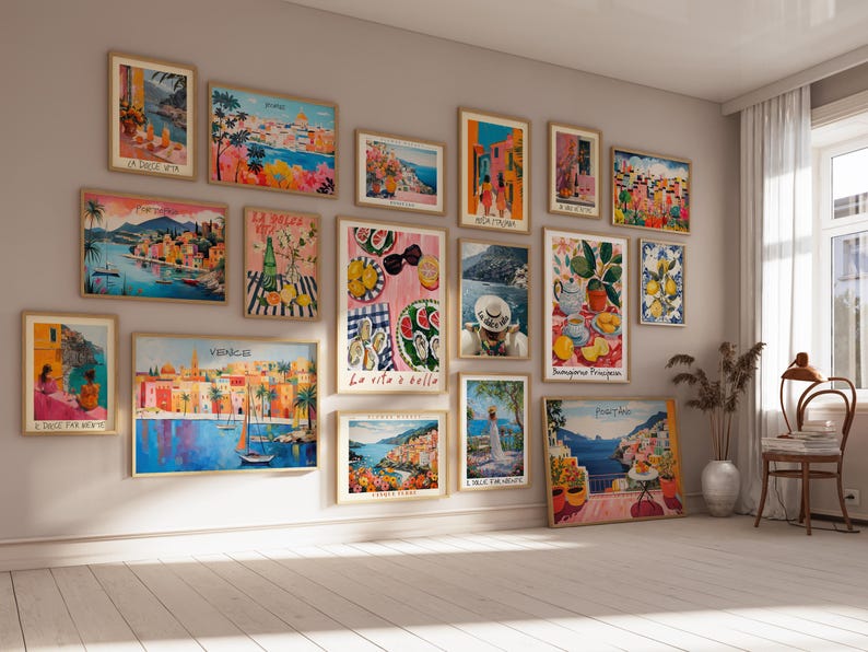 20000 Gallery Wall Set Eclectic Maximalist Gallery Art Printable Trendy Posters Aesthetic Wall Prints Download Bundle Wall Art Retro Posters image 17