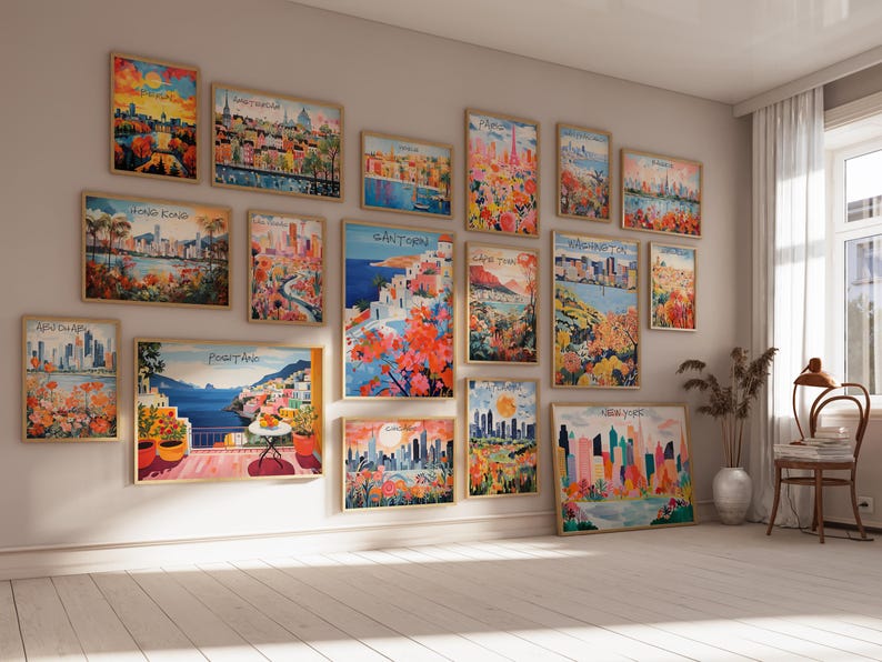 20000 Gallery Wall Set Eclectic Maximalist Gallery Art Printable Trendy Posters Aesthetic Wall Prints Download Bundle Wall Art Retro Posters image 16