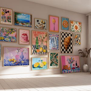 20000 Gallery Wall Set Eclectic Maximalist Gallery Art Printable Trendy Posters Aesthetic Wall Prints Download Bundle Wall Art Retro Posters image 15