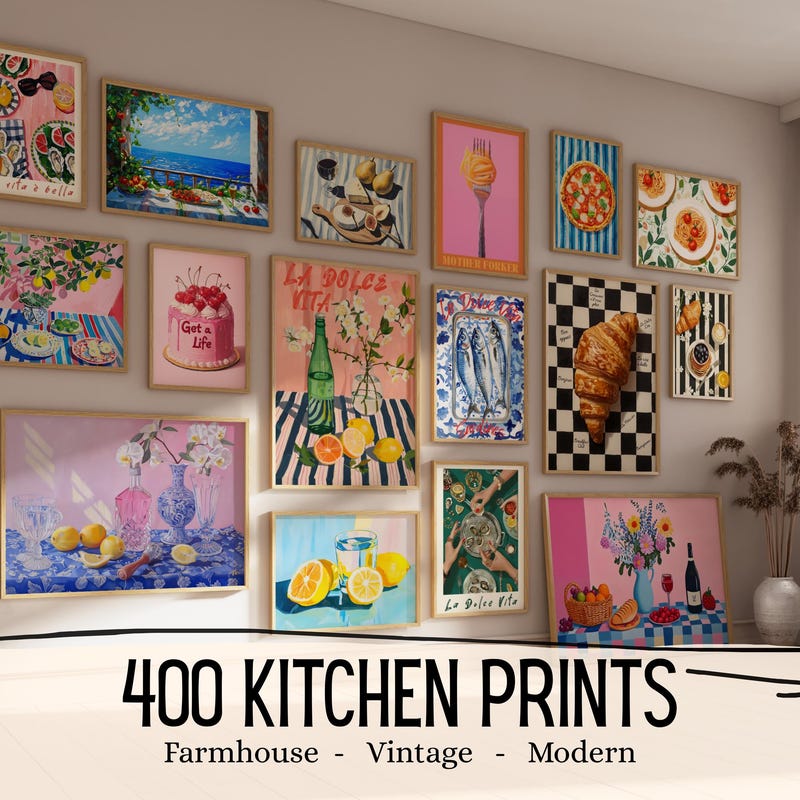 Kitchen Wall Art - Etsy