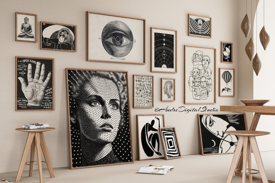 500 Black and White Wall Art Printable Posters Aesthetic Home Decor 500 Black and White Wall Art Printable Posters Aesthetic Home Decor
