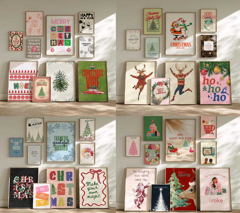 20000 Gallery Wall Set Eclectic Maximalist Gallery Art Printable Trendy Posters Aesthetic Wall Prints Download Bundle Wall Art Retro Posters image 19