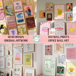 20000 Gallery Set Of Printable Wall Art Trendy Retro Prints Maximalist Eclectic Aesthetic Vintage Posters Bundle Print Download Original Art image 16