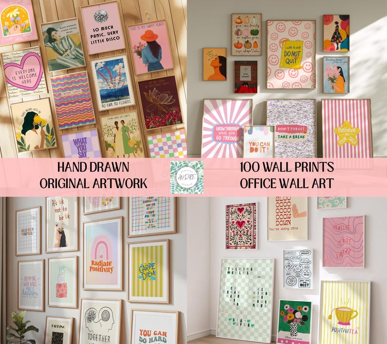 20000 Gallery Set Of Printable Wall Art Trendy Retro Prints Maximalist Eclectic Aesthetic Vintage Posters Bundle Print Download Original Art image 16