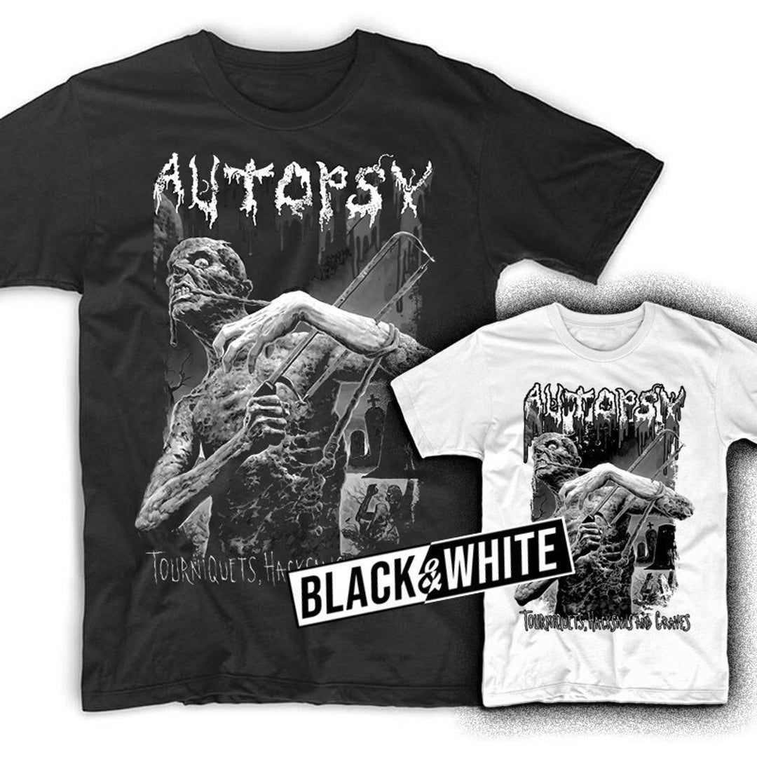 Autopsy Tourniquets, Hacksaws and Graves Album Cover Heavy Metal Hard