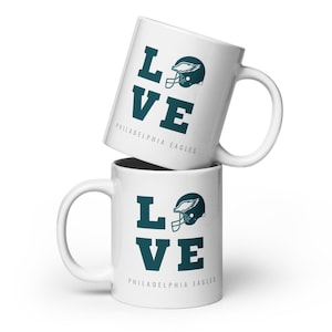 Philadelphia Eagles - LOVE mug (version 2)