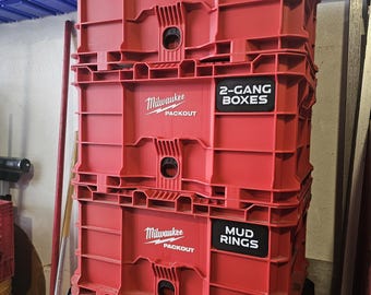 Packout Crate Labels - Milwaukee Packout