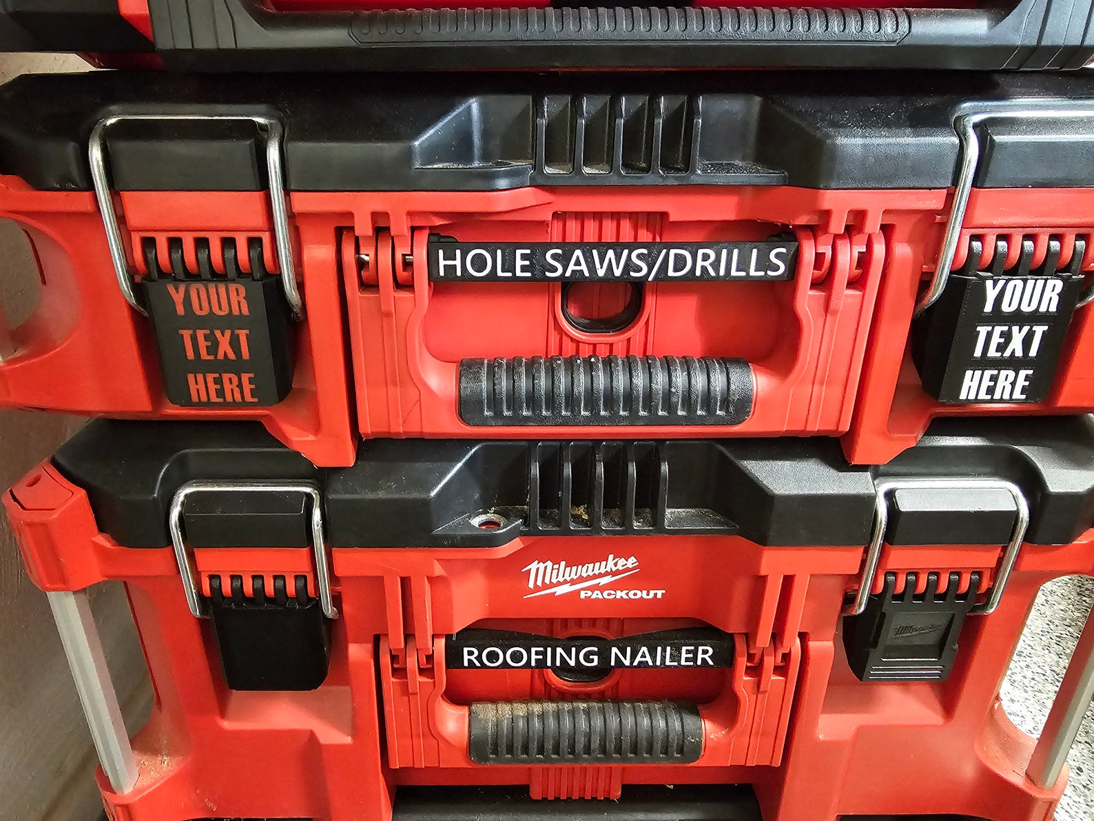 Packout Organizer Latch Label - 5 Joint - Etsy